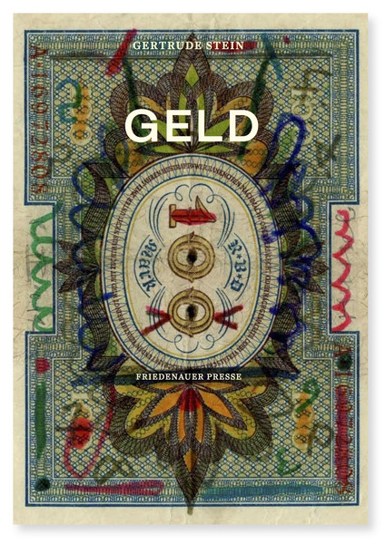 Gertrude Stein: Geld, Cover