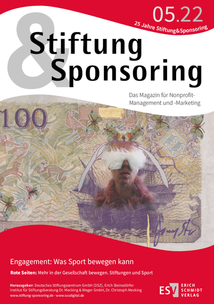 Stiftung&Sponsoring, 5/2022 – Cover