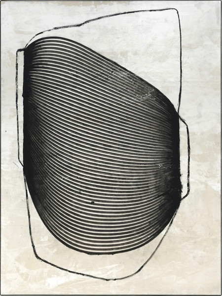 Marco Reichert, Untitled, 2018, oil on cotton, felt, 200 x 150 cm