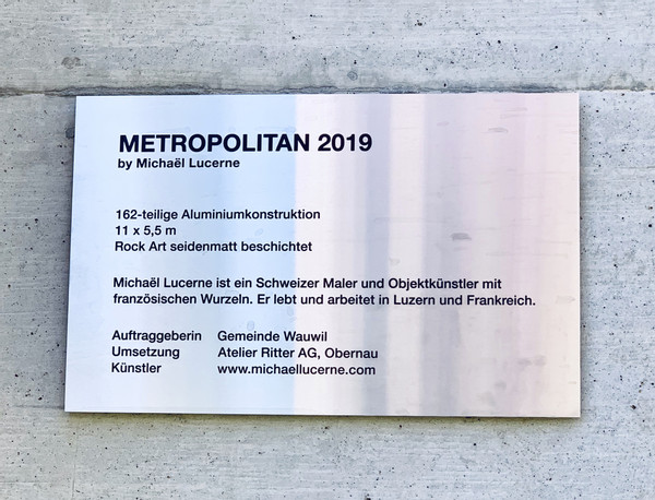 METROPOLITAN 2019  Schulhaus Wauwil Luzern