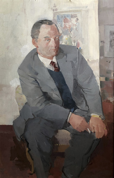 Portrait Walter Keller-Wedekind by Otto Bachmann 1947