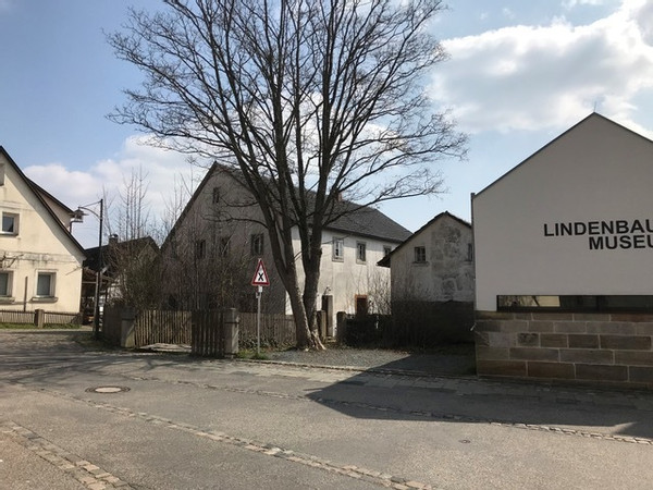 Ansicht des Marktplatzes von Neudrossenfeld: Zukünftiges Archiv und Schaulager, Lindenbaum Museum